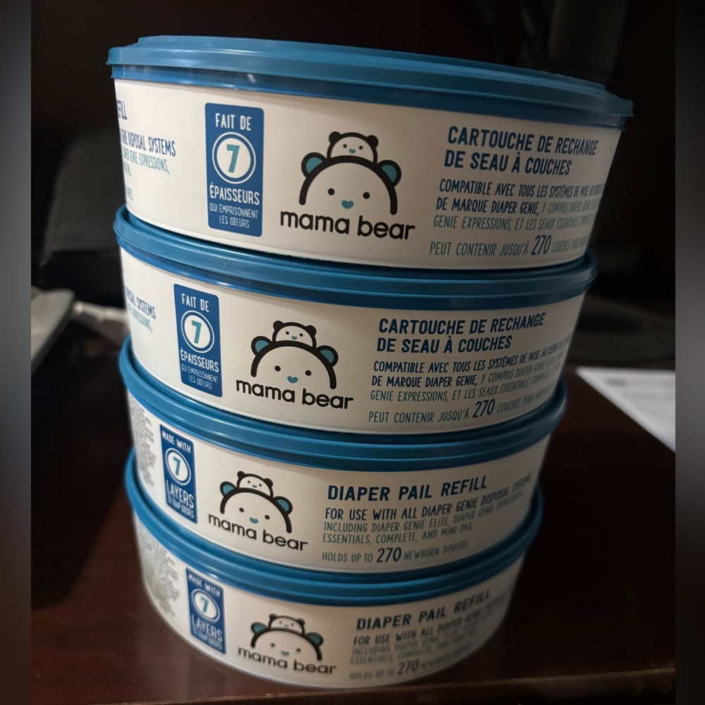 Mama Bear Diaper Pail Refill - 4
